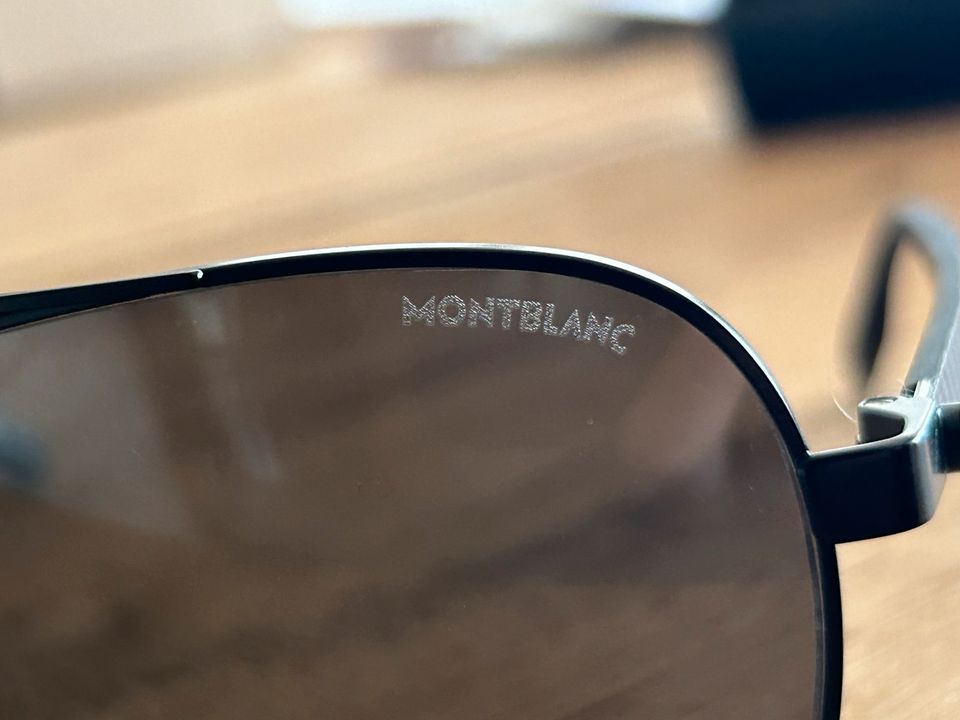 Fast neue Montblanc Sonnenbrille Herren (MB0182S 005) in Ötisheim