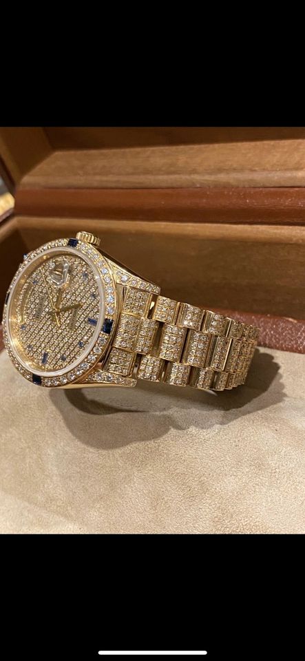 Rolex Day Date Iced Out Full Set ‼️ in Düren