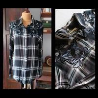 Western Cowboy Style Hemd NEU schwarz kariert 38 M Kr. Dachau - Dachau Vorschau