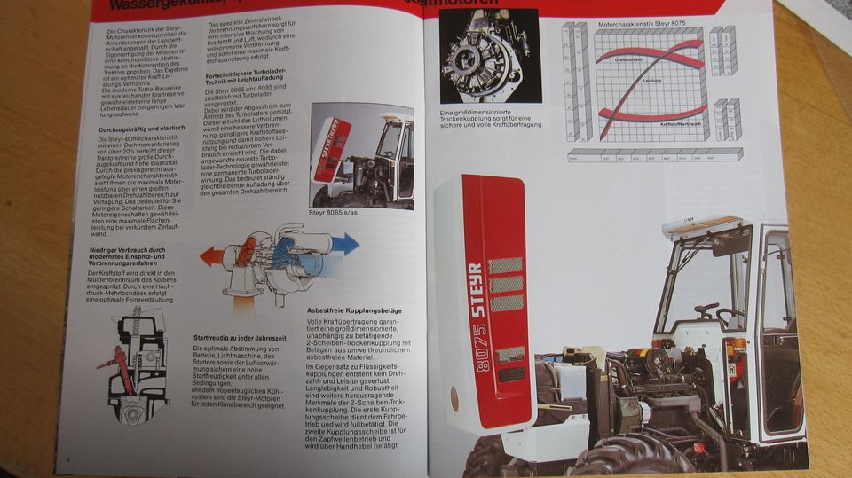 Steyr Spezialtraktoren 8055,8065,8075,8095 in Mainz