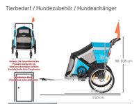 Fahrradhänger für Hunde Bayern - Woringen Vorschau