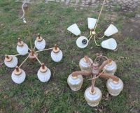 ♥️ Hängelampe Lampe Kronleuchter 5 - 6 Leuchten Retro Vintage alt Brandenburg - Wandlitz Vorschau