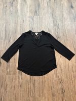 H&M Damen Bluse Shirt schwarz Größe M mit Spitze NEU Bayern - Mengkofen Vorschau