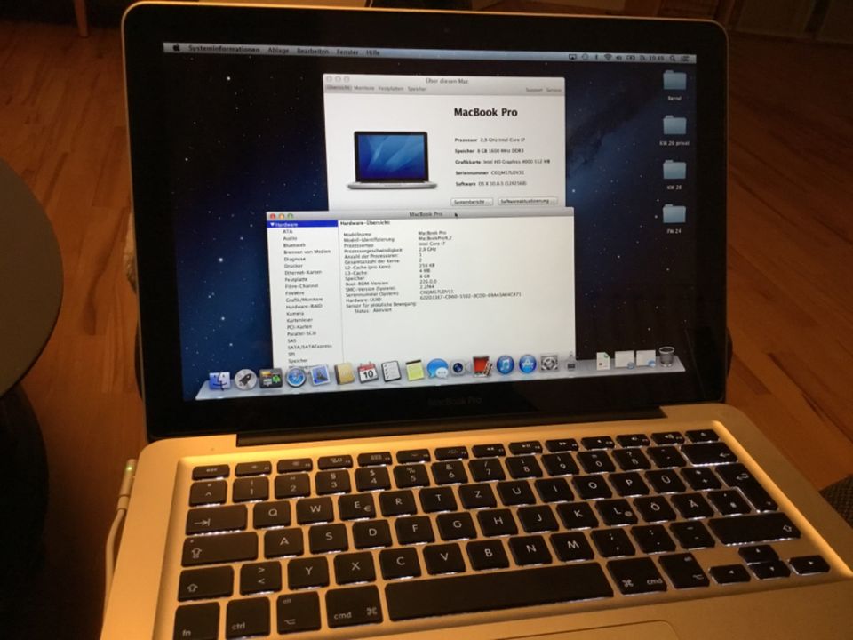 MacBook Pro 9,2 Silber 13 Zoll in Löhne