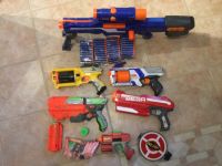 Große Nerf Sammlung mit 6 Nerf’s und viel Zubehör Sachsen - Bad Lausick Vorschau