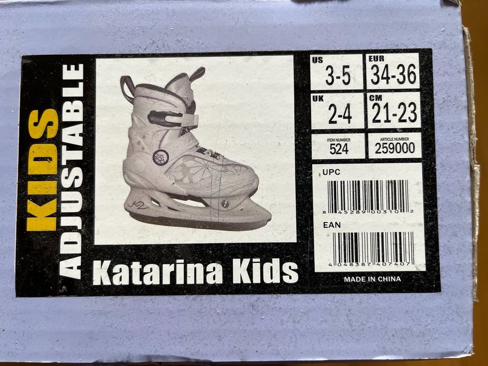 K2 Schlittschuhe für Kinder, Gr. 34-36 in Essen