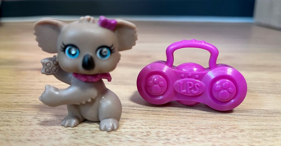 Polly Pocket Koala mit Littlest Pet Shop Radio in Oberhausen