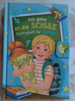 Einschulung ich gehe in die Schule Eintragungsbuch für Jungs Bayern - Hergensweiler Vorschau