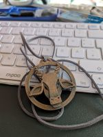 Anhänger Kette Baphomet Gothic 3D Druck Handbemalt Patina Look Leipzig - Möckern Vorschau