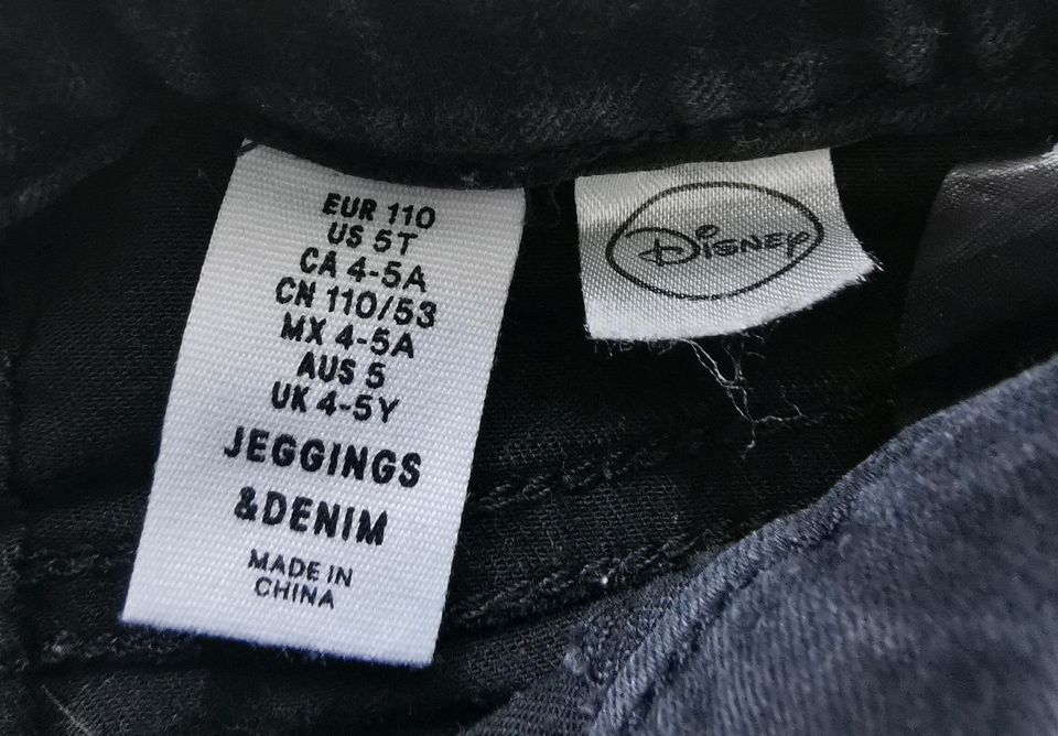 Süsse Minnie Maus Jeggings - Jeans Gr. 110  in Stavenhagen