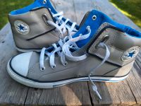 Original Converse All Star Leder grau special Edition Bayern - Pfaffenhausen Vorschau