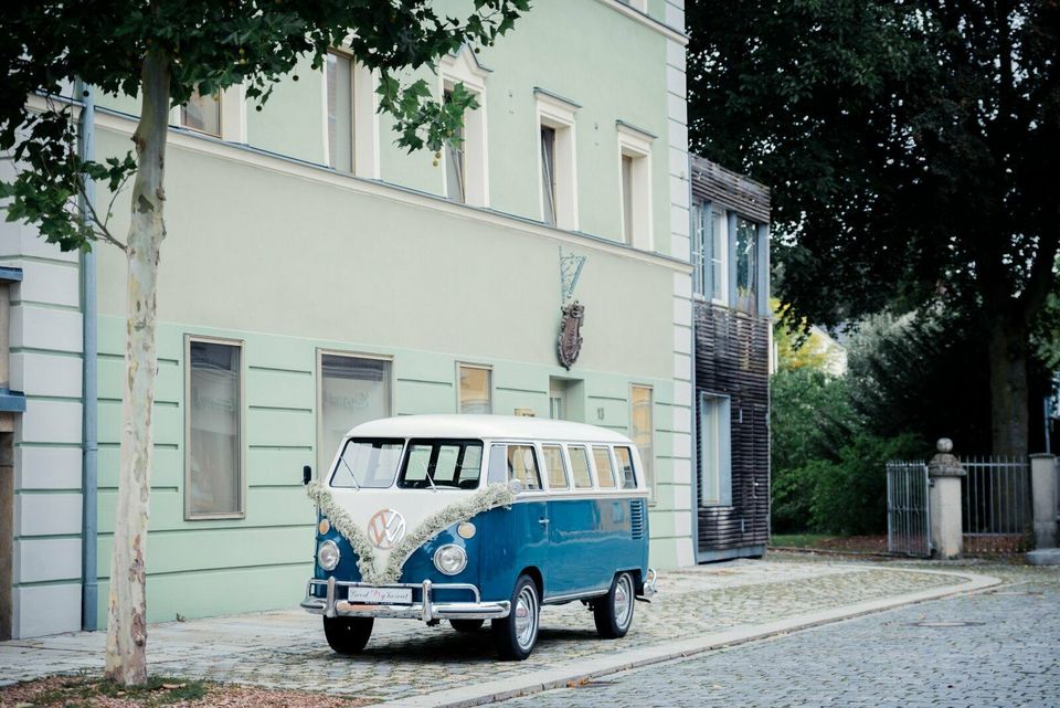 Hochzeitsauto Oldtimer VW T1 Bulli mieten & selber fahren in Viechtach