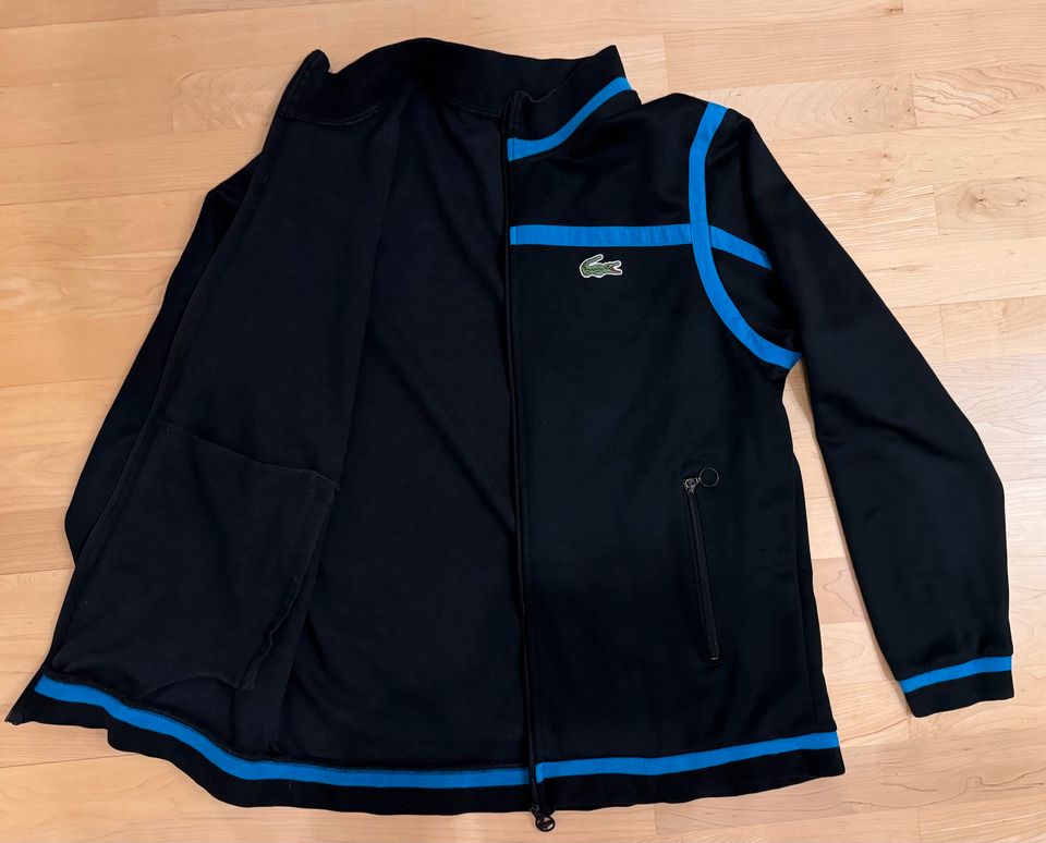 Lacoste - Trainingsjacke/Sweatjacke - Schwarz - Gr. 6 / XL in Bremen