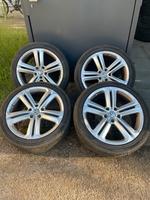 Original VW Mallory Felgen 21" mit Reifen Niedersachsen - Wolfsburg Vorschau