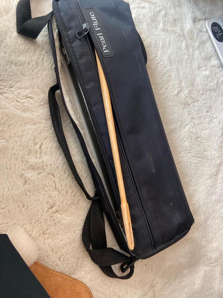 Querflöte Pearl Flute PF-505 silber mit gebogenen Kopfstück in Freiburg im Breisgau