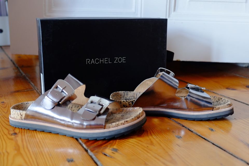 Rachel Zoe Sandalen, Metallic, Top Zustand, NP 249,- in Berlin