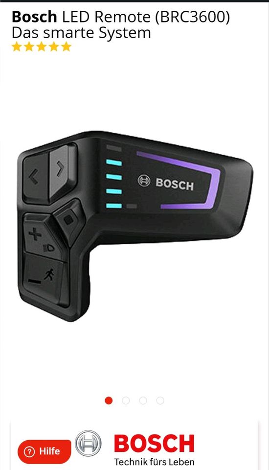 Bosch LED Remote (BRC3600) Das smarte System(Neu) in Neumünster