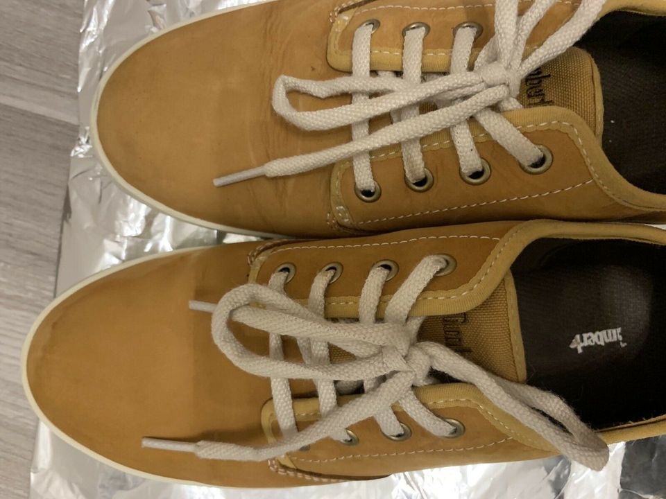 Original Timberland Dausette Sneaker Damen in gelb 38,5 *wie neu in Nürnberg (Mittelfr)