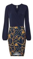 Kleid Gr.52/54 NEU blau gold Hessen - Hofbieber Vorschau