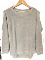 NUMMER 32 Pullover beige Pullover Bändchenpulli Street one Thüringen - Gotha Vorschau