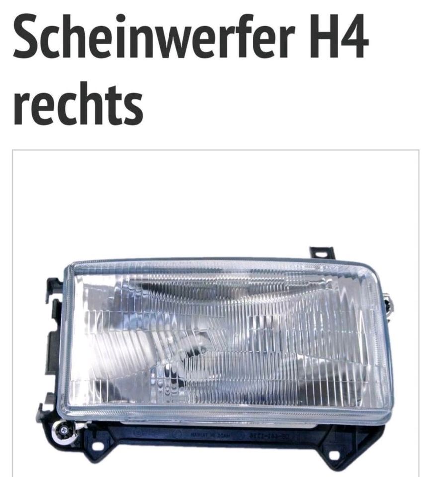 Scheinwerfer T4 in Weimar