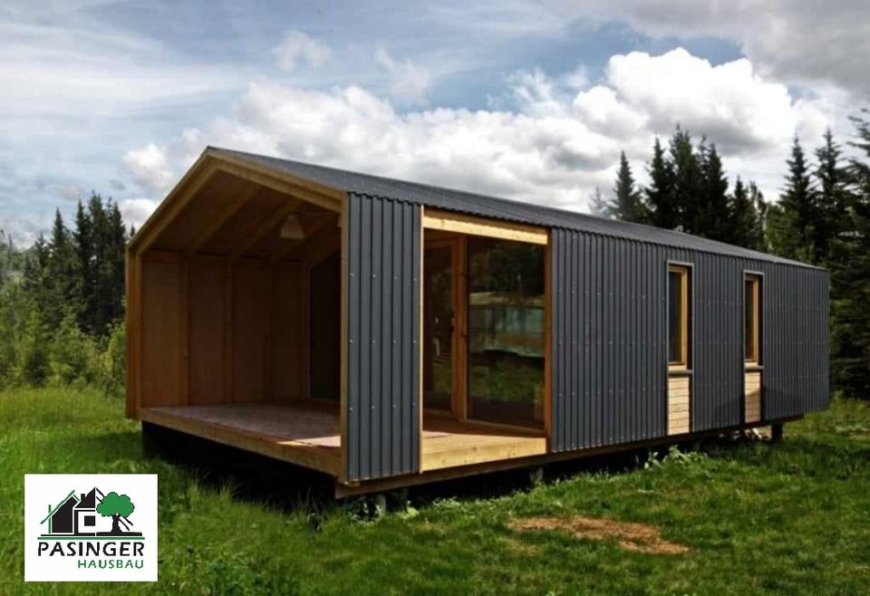 Fertighaus Element Haus Tinyhouse Modulhaus Minihaus Gartenhaus Elementhaus Tiny House Anbau Ferienhaus Tiny House Massivhaus in Traunreut