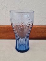 Blaues Coca Cola Glas Wandsbek - Hamburg Rahlstedt Vorschau