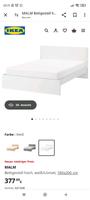 Ikea Bett weiß kleine Mängel Bayern - Wertingen Vorschau
