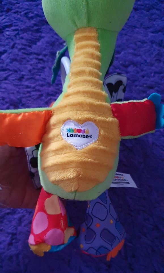 Lamaze Clip & Go Diego der fliegende Drache sehr gut erhalten in Niedertiefenbach Rhein-Lahn-Kreis