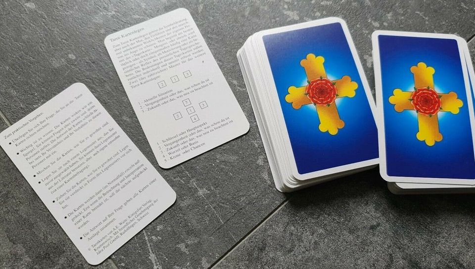 Tarot - Handbuch und Karten, Praktische Anleitung,  Kartenlegen in Mechernich