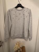 Janina Strass Steine Pullover grau M neu Bayern - Hösbach Vorschau