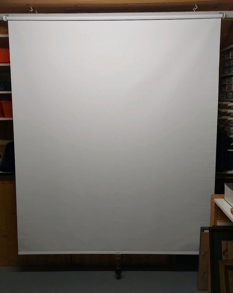 3x Fotohintergrund Rollo schwarz grau weiß 160 x 190cm in Brietlingen