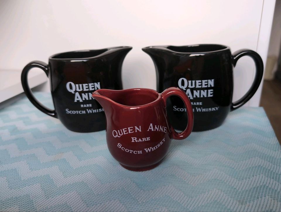 3x Queen Anne Soda Cups, Whisky Wasserkrüge, Karaffe in Hamburg