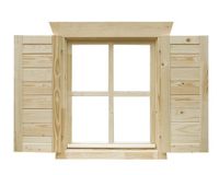 Fensterläden SKAN HOLZ für 28 mm Blockbohlenhaus 1 Paar, NP: 79 € Baden-Württemberg - Pforzheim Vorschau