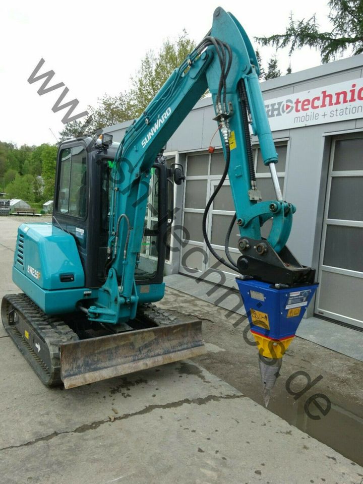 Kegelspalter Holzspalter für Minibagger 1.2-3.5 t NEU in Königswalde