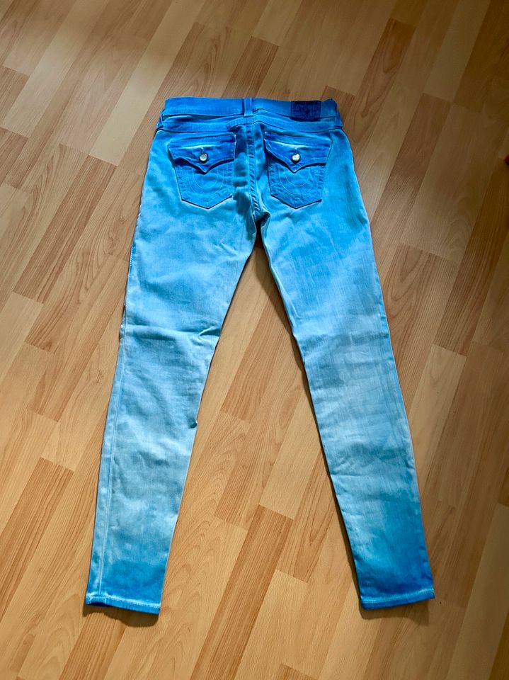 Jeans Hose 28 True Religion Ombré Swarovski Schmuck-Steine in Potsdam