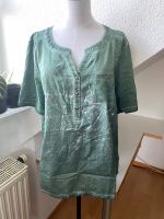 Grün silber farbene Alessa W. Bluse Tunika Shirt Größe 44 XXL Bayern - Attenkirchen Vorschau