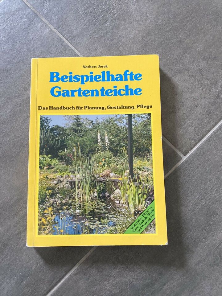 Beispielhafte Gartenteiche Buch Jorek Garten Teich in Jüterbog