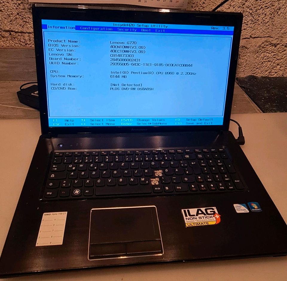 Laptop/Notebook von ""Lenovo"" in Bad Soden am Taunus
