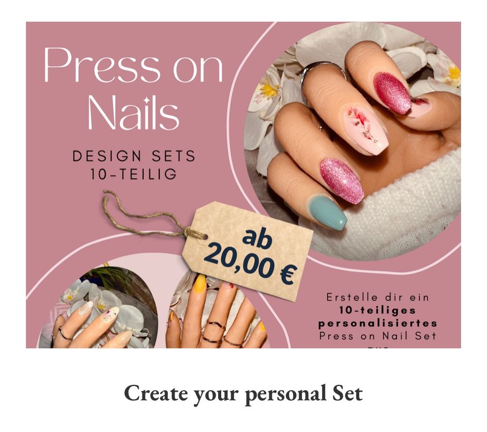 Press on Nails - Create your personal Set in Mechernich