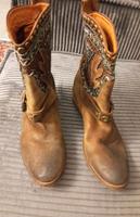 Vero Cuoio Vintage Cowboy Boots Strategia Marron Größe 37 neu Nordrhein-Westfalen - Hürth Vorschau