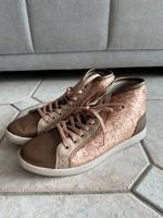 GUESS Damenschuhe rosa/rosegold Pailletten Gr. 38 Nordrhein-Westfalen - Dorsten Vorschau