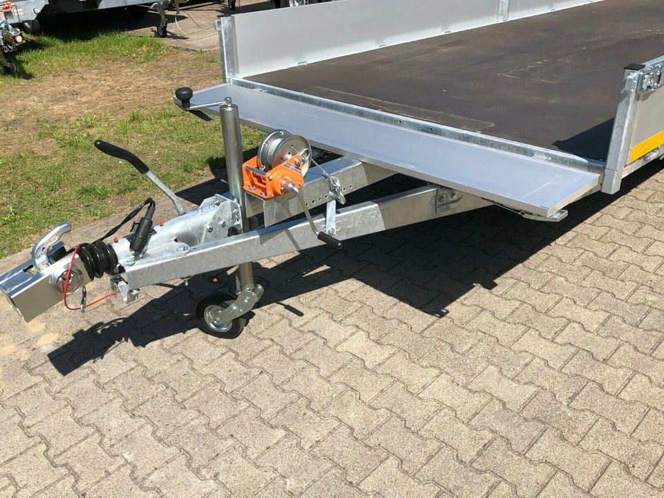 ⭐️ Eduard Auto Transporter 2700 kg 506x200x30 cm Rampen Winde 63 in Schöneiche bei Berlin