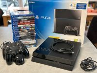 PlayStation 4 mit 2 Controllern, Ladestation, 18 Spiele & OVP Münster (Westfalen) - Handorf Vorschau