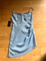 NA-KD | Leinenkleid mit Wasserfallausschnitt | Größe 36 Nordrhein-Westfalen - Kürten Vorschau