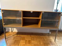 ‼️Top‼️ Modernes Sideboard Eiche Glas Edelstahl Fernseher Berlin - Charlottenburg Vorschau