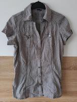 Bluse Cecil Gr. S Kurzarm braun/creme kleinkariert elastisch TOP Niedersachsen - Bad Pyrmont Vorschau