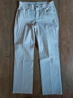 HOSE LANG Gr. 42 WEISS von MAC : BAUMWOLLE JEANS JEANSHOSE : TOP Baden-Württemberg - Mannheim Vorschau