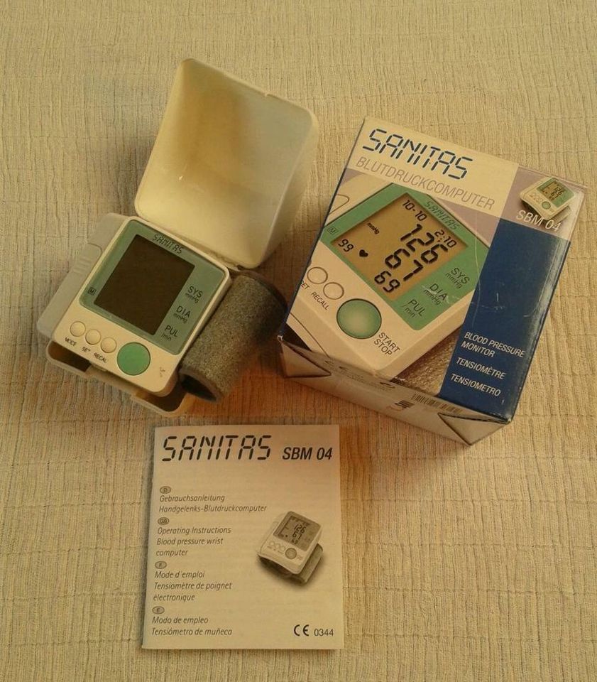 Blutdruckmessgerät Sanitas SBM 04 für Handgelenk in Niedersachsen -  Badbergen | eBay Kleinanzeigen ist jetzt Kleinanzeigen