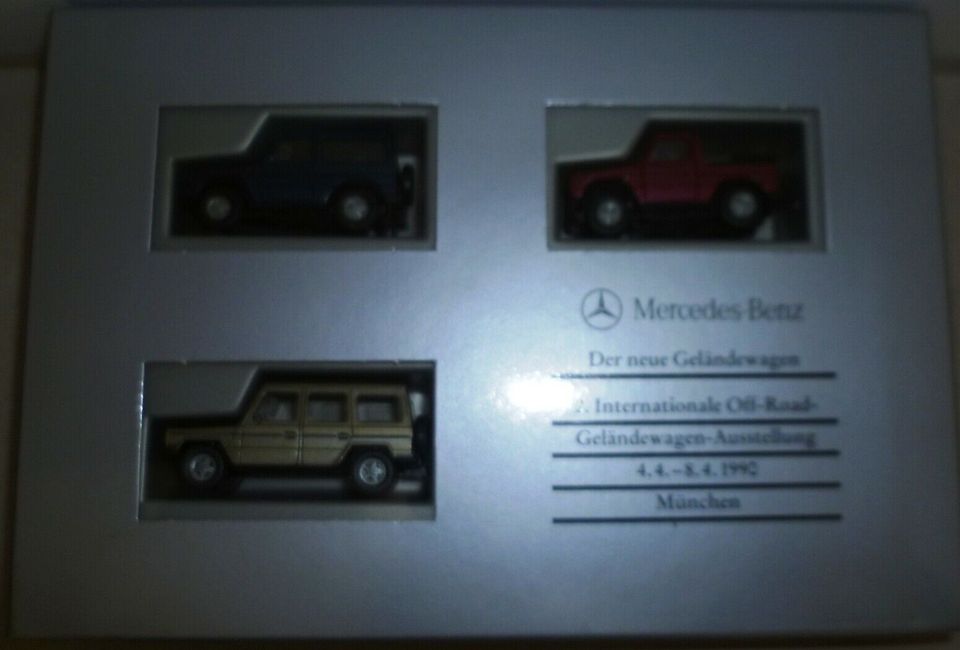 HERPA MODELLAUTOS ORGINAL MERCEDES BENZ G-KLASSE 2 OFFROADAUSSTEL in Rottenburg am Neckar